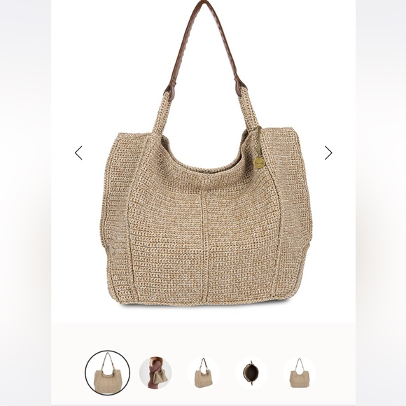 The Sak Handbags - THE SAK 	Los Feliz Large Tote EXCELLENT LIKE NEW BAG in BAMBOO STATIC